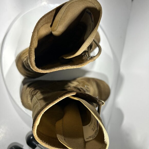 Belleville Desert Tan Military Combat Boots Boys Size 4 R C320 VIBRAM Army Shoes - Picture 9 of 10